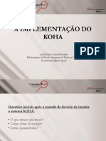 Implementacao Koha