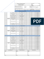 Matriz de Calidad General - Mecanico