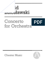 Concerto for Orchestra Lutoslawski