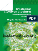 Trastornos Afectivos Bipolares. Perspectivas Diagnosticas y Terapeuticas PDF