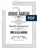 Amy Beach - Song Book n.1 PDF