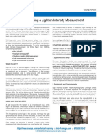 How Bright Is It? Shining A Light On Intensity Measurement: White Paper