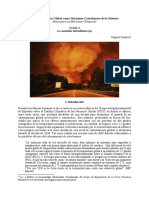 El Calentamiento Global Como Horizonte Cataclismico de La Historia. Grado 1: La Antesala Del Infierno.