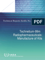 Technetium-99M Radiopharmaceuticals: Manufacture of Kits: Technical Reports Series No