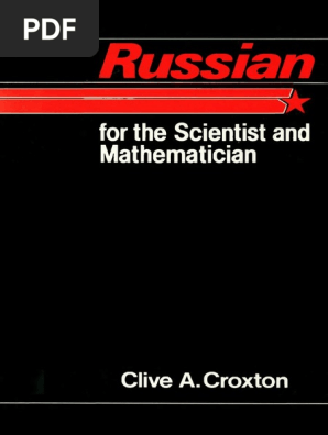 Russian For The Scientist And Mathematician PDF | PDF.