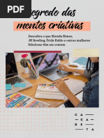 O segredo das mentes criativas