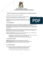 Instructivo para Llenar La Ficha Socioeconomica 2018