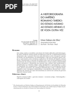 A Historiografia Do Império Romano Tardio