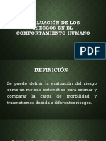 Evaluación de los riesgos en el comportamiento humano.ppt