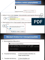 Membuat Databaru Melalui PhpmyAdmin 