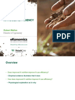 Potassium'S Influence On Nitrogen Efficiency: Robert Mullen