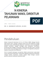 Laporan Wadir Pelayanan Jan-Nov 2018