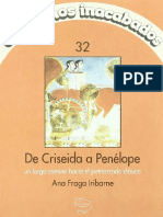 Ana Fraga Iribarne de Criseida A Penelope PDF