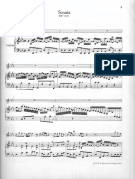 BACH - Sonata for Flute & Continuo BWV. 1031 (Eb) - Continuo Score