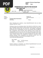 Surat Undangan Rapat Bumdes