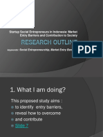 Startup Social Entrepreneurs in Indonesia: Market Entry Barriers and Contribution To Society