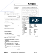 Progress Test 1A (Units 1-3)