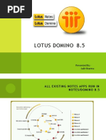 Lotus Domino 8.5: Presented By:-Lalit Sharma