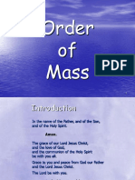 Order of Mass