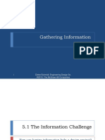 Gathering Information: Dieter/Schmidt, Engineering Design 5E. ©2013. The Mcgraw-Hill Companies 1