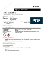 MSDS Refrigerant R407C | PDF | Firefighting | Fires