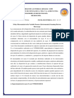 Microanálisis de rayos X en el microscopio electrónico de barrido de presión variable