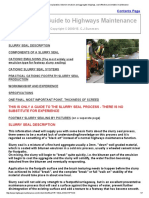 Footway Slurry Sealing Explanation, Bitumen Emulsion and Aggregate Chippings, Cost Effective Preventative Maintenance PDF
