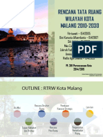 Rangkuman Rtrw Kota Malang