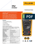 Versatile 77IV Digital Multimeter for Field Service or Bench Repair