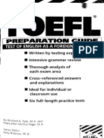 Cliffs Toefl Preparation Guide PDF