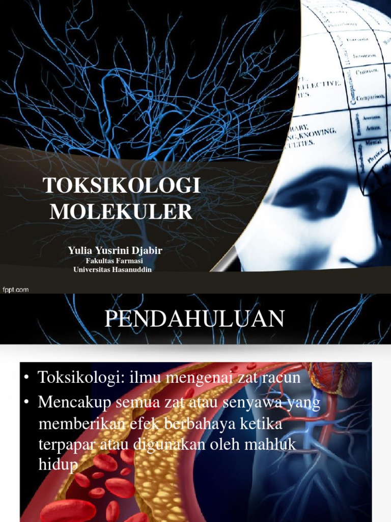 TOKSIKOLOGI MOLEKULER.