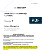 COS1512 Tutorial 202