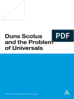 Bates, Todd - Duns Scotus and The Problem of Universals PDF