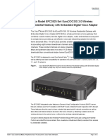 Cisco Model EPC3925 8x4 EuroDOCSIS 3.0