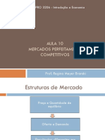 Economia - Aulas 10 - Mercados Competitivos - 2018 - Alunos - Exercícios Iguais A Lista PDF