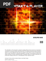 Download Kontakt Player Developer Guide by submusic SN39614719 doc pdf