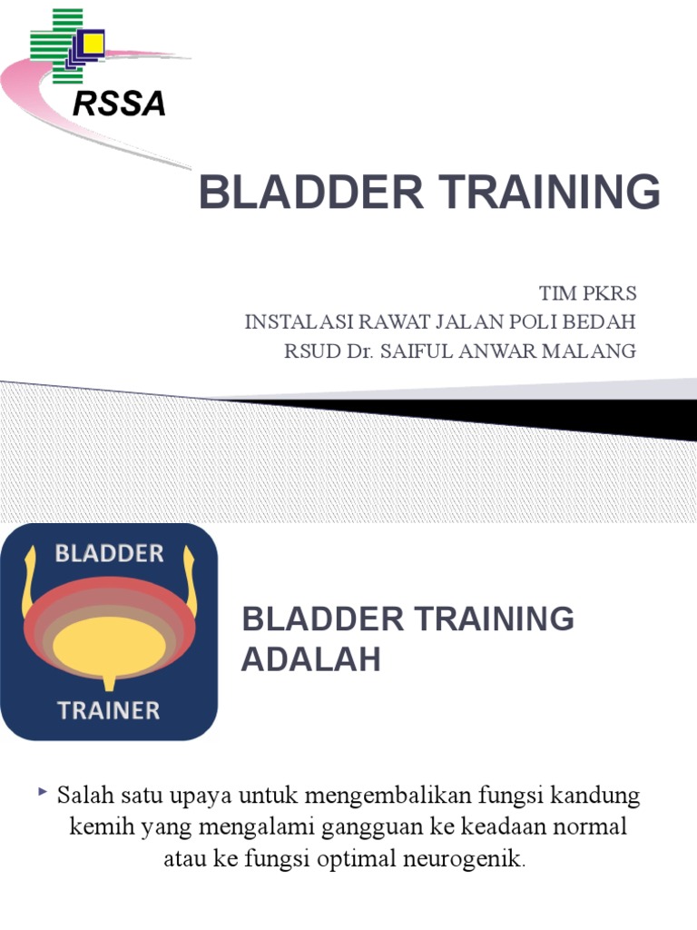 Bladder Training PDF