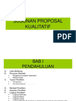 Susunan Proposal Kualitatif