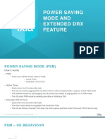 Power Saving Mode and Extended DRX