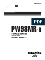Komatsu PW98MR-6 Hydraulic Excavator Service Repair Manual SN F00003 and up.pdf