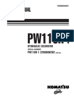 Komatsu PW110R-1 Hydraulic Excavator Service Repair Manual SN 2260000282 and up.pdf