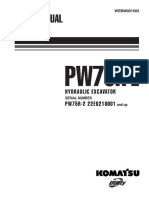 Komatsu PW75R-2 Hydraulic Excavator Service Repair Manual SN：22E0210001 and up.pdf