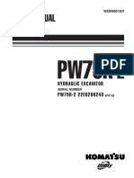 Komatsu PW75R-2 Hydraulic Excavator Service Repair Manual SN：22E0200243 and up.pdf