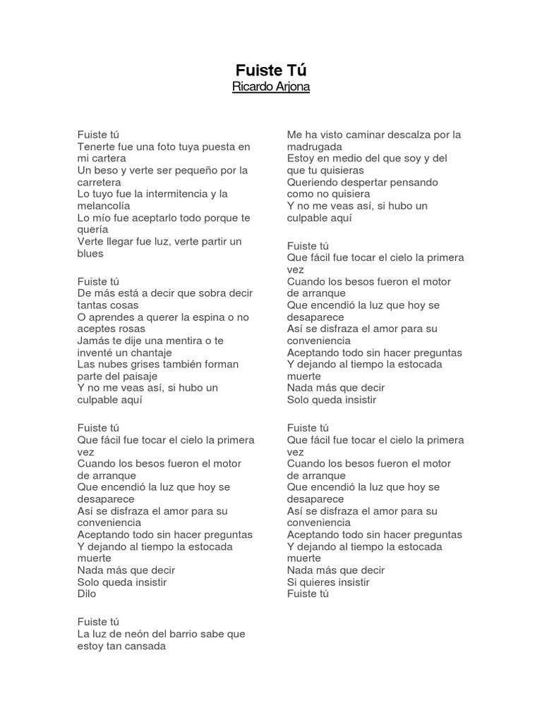 Letra de 