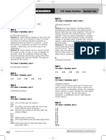 QSE PRE TG 2009 PET Answer Key PDF