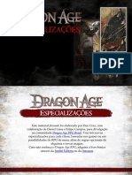 (Dragon Age RPG) Especializações