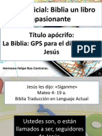 La Biblia, GPS Para El Discípulo de Jesús
