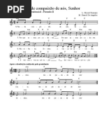 Ato Penitencial Tende Compaixão de Nós Senhor