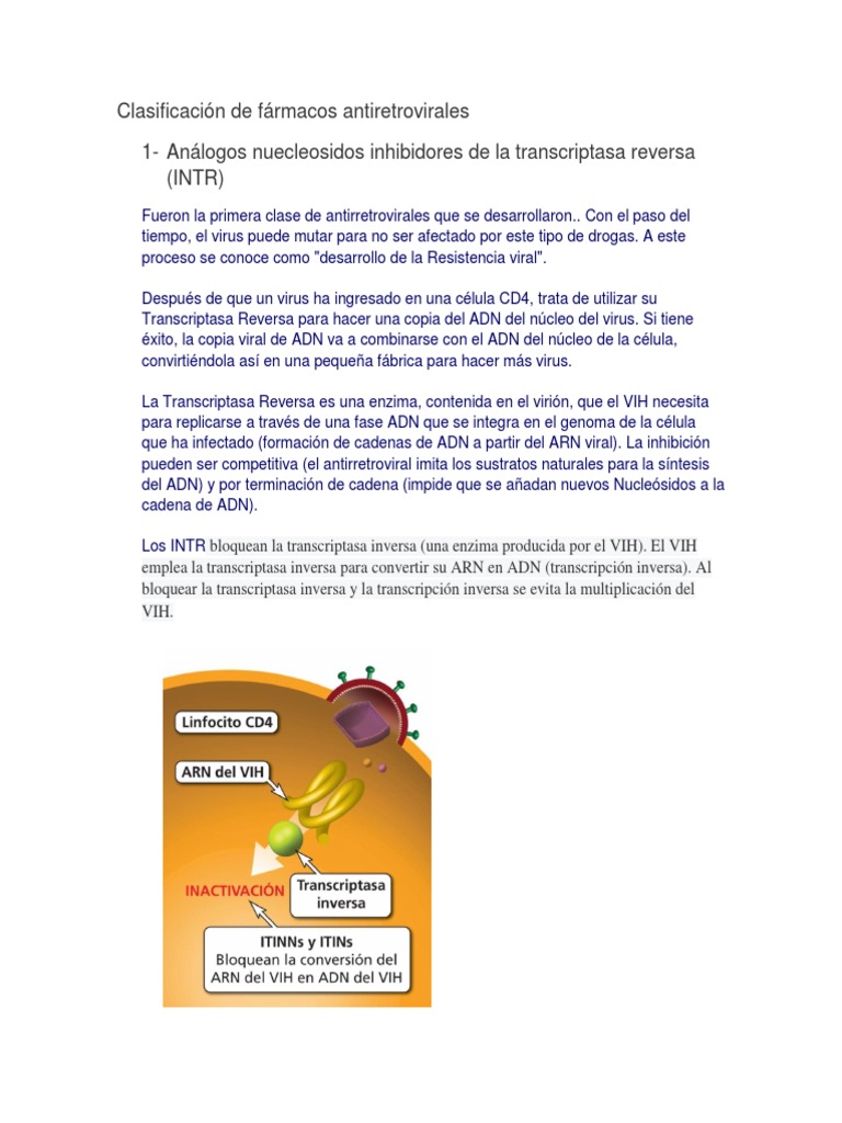 3 Prueba | PDF | La transcriptasa inversa | VIH
