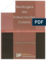 Teologia Da Educaao Crista